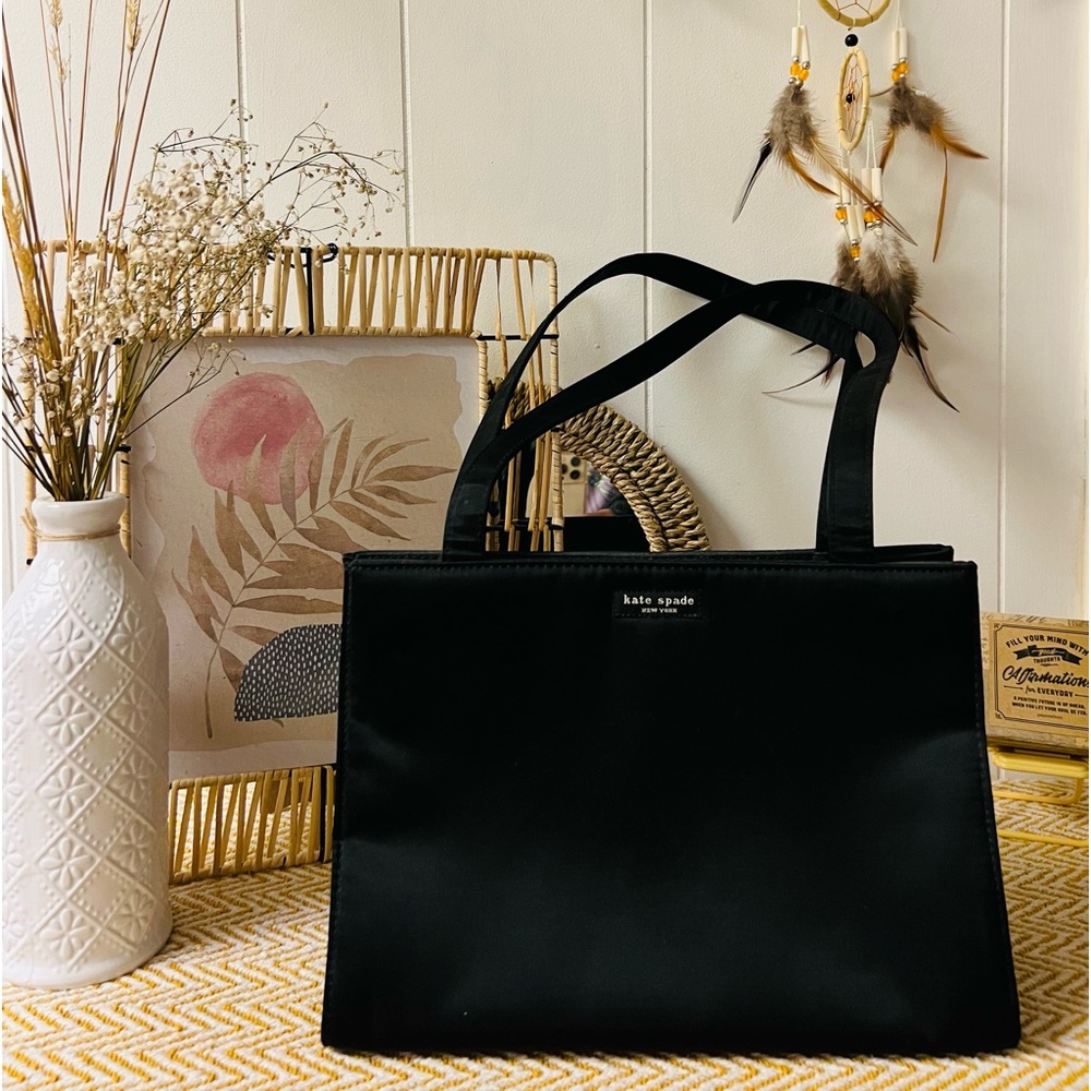 Kate Spade canvas long strap shoulder bag